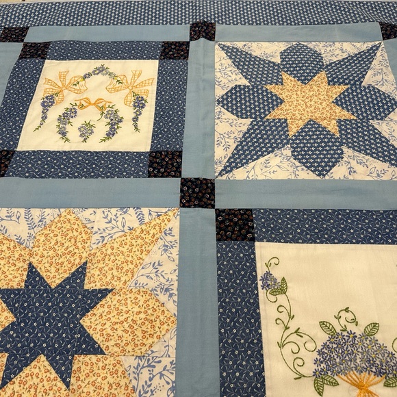 Handmade Quilt Table Topper - Picture 7 of 12